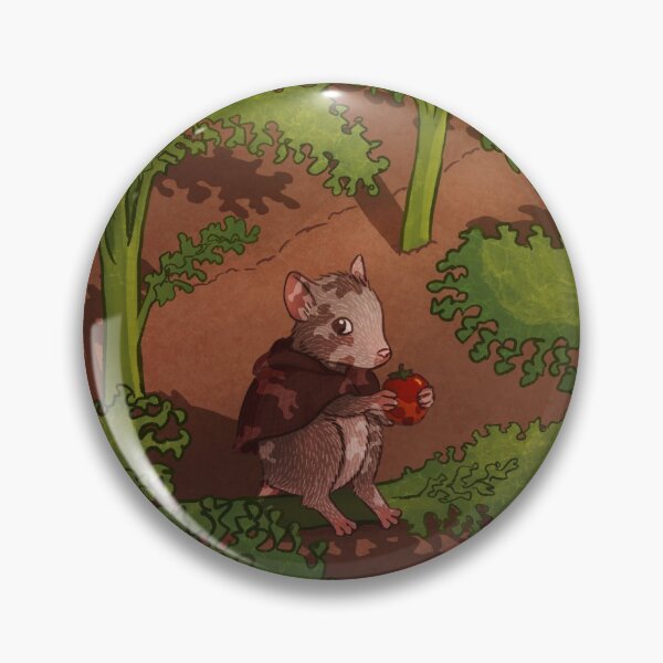 Item preview, Mouse in the Forbidden Kale Forest designed and sold by evelyn-d-art.