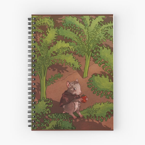 Item preview, Mouse in the Forbidden Kale Forest designed and sold by evelyn-d-art.