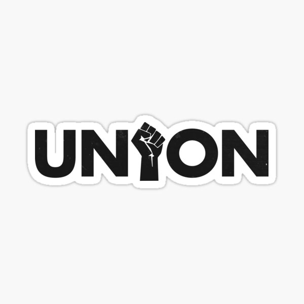 Work Union! Sticker