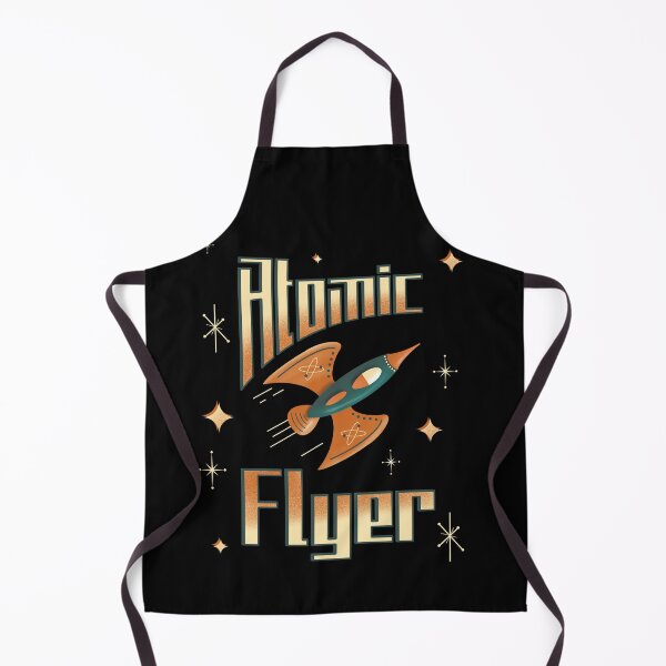 Item preview, Atomic Flyer Retro Rocket Spaceship designed and sold by ksrogersdesigns.