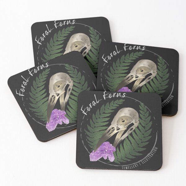 Item preview, Feral Ferns Logo Colour designed and sold by feral-ferns.