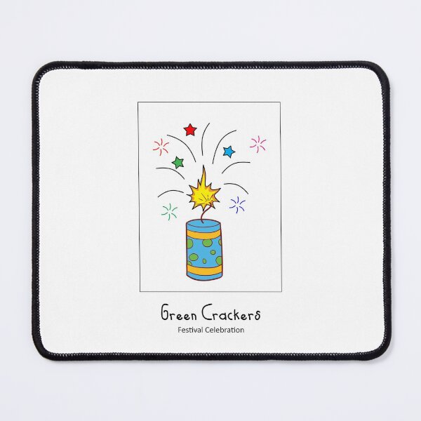 Item preview, Eco Friendly Festival Vibes - Green Crackers 03 designed and sold by IDEZIGN2017.