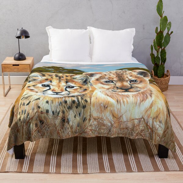 Item preview, Sweet Cheetah and Lion Cub friends designed and sold by Orianah.