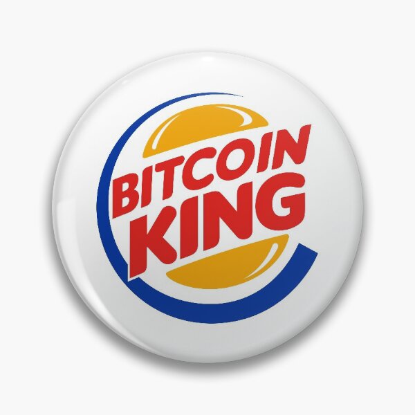 Item preview, Bitcoin King Funny Parody designed and sold by CryptoStyles00.