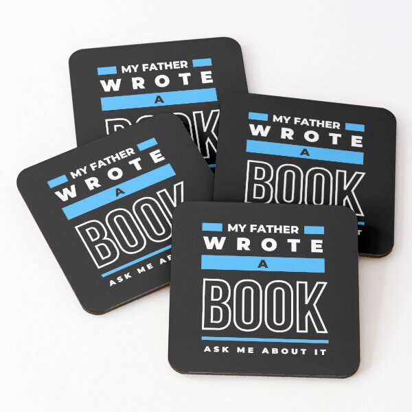 Item preview, My Father Wrote A Book (Blue) designed and sold by A Fabulous Production.