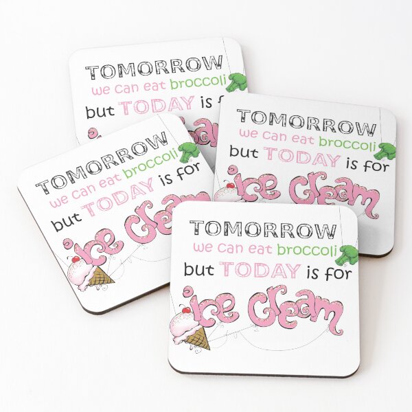 Item preview, Today is for Ice Cream designed and sold by FunHappyCute.