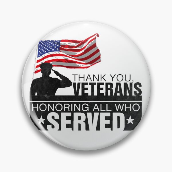 Item preview, Thank you, Veterans! Honoring all who served this nation USA designed and sold by Capiral Bucketlist.
