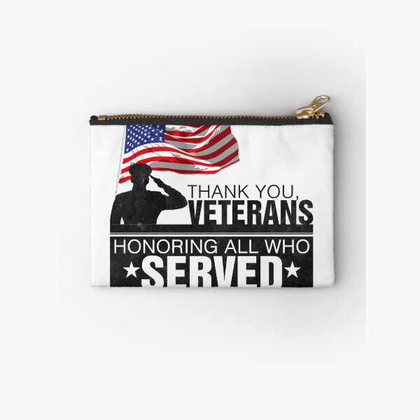 Item preview, Thank you, Veterans! Honoring all who served this nation USA designed and sold by Capiral Bucketlist.