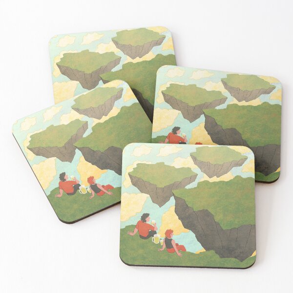 Item preview, Floating Islands and Lemonade designed and sold by evelyn-d-art.