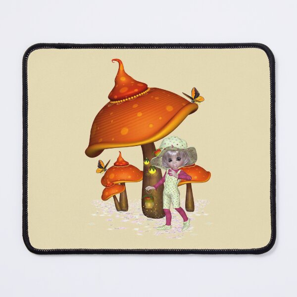 Item preview, Fairy with magical mushroom designed and sold by LoneAngel.