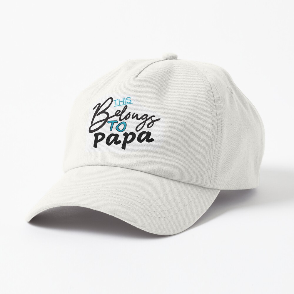 Father's Day Gifts - This Daddy Belongs To.- Personalized cap