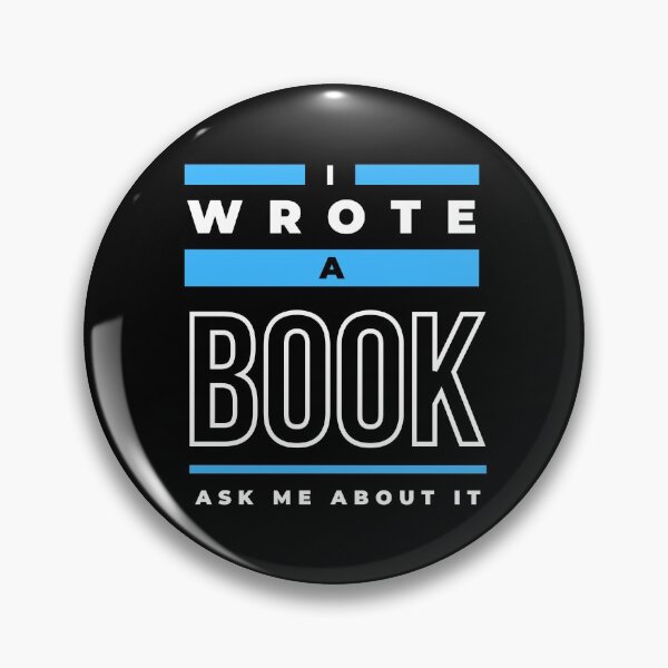 Item preview, I Wrote A Book (Blue) designed and sold by A Fabulous Production.