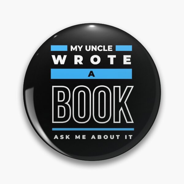 Item preview, My Uncle Wrote A Book (Blue) designed and sold by A Fabulous Production.
