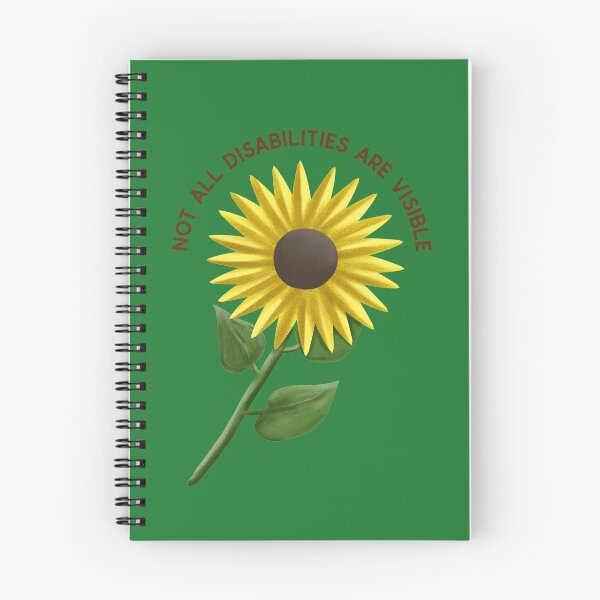 Item preview, Not All Disabilities Are Visible. Hidden Disabilities Awareness Sunflower designed and sold by Rebel-Design.