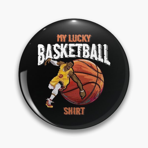Item preview, My Lucky Basketball Funny Basketball Player designed and sold by Dressed For  Duty.