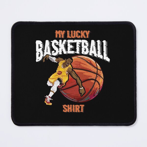Item preview, My Lucky Basketball Funny Basketball Player designed and sold by Dressed For Duty.