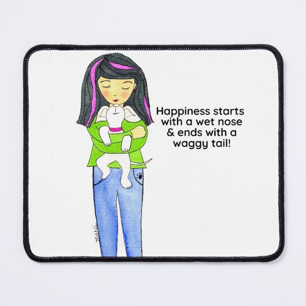 Item preview, Wet Nose & Waggy Tail designed and sold by Mahli's Artful Whimsy.