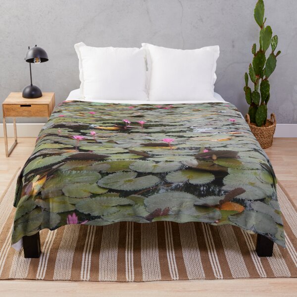 Item preview, Beautiful Pond with Pink Flowers designed and sold by Bennymp.