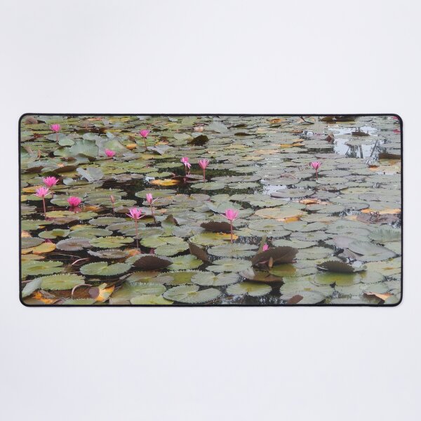 Item preview, Beautiful Pond with Pink Flowers designed and sold by Bennymp.