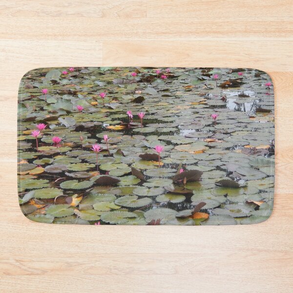 Item preview, Beautiful Pond with Pink Flowers designed and sold by Bennymp.