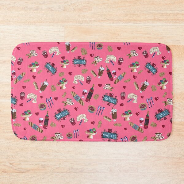 Item preview, Paris Delights on Rose’ Background by MarcyBrennanArt designed and sold by MarcyBrennanArt.