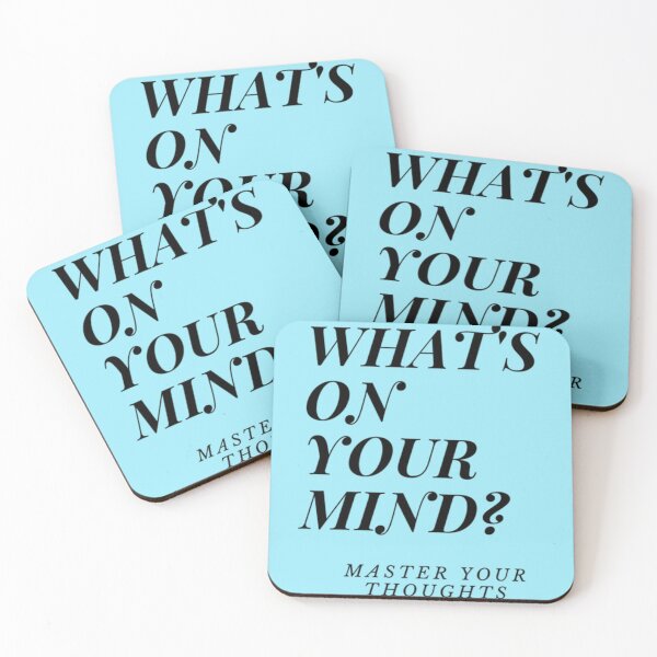 Item preview, What_s on Your Mind Master Your Thoughts   designed and sold by LEAH-CASHOP.