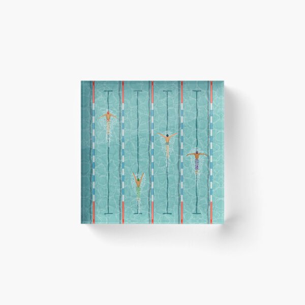 Item preview, Retro Swimming Pool designed and sold by AlyssoCharm.