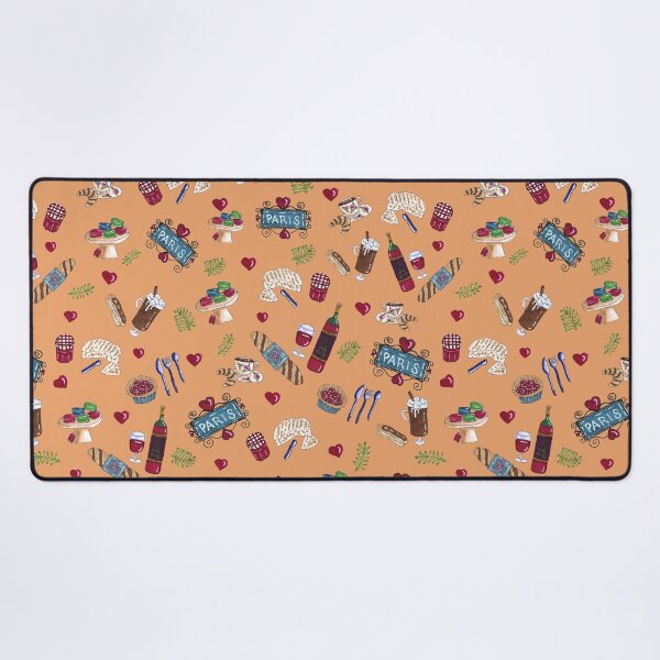 Item preview, Paris Delights on Copper Background by MarcyBrennanArt designed and sold by MarcyBrennanArt.