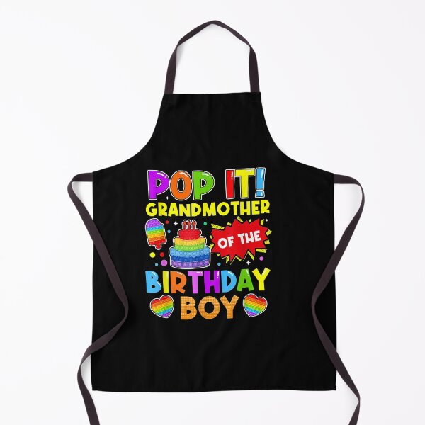 Item preview, Pop It Grandmother of the Birthday Boy Fidget Kids Family designed and sold by LikesConnie.