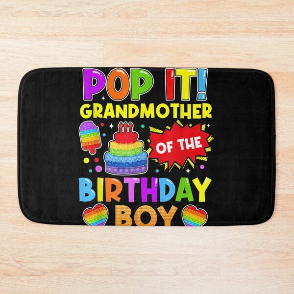 Item preview, Pop It Grandmother of the Birthday Boy Fidget Kids Family designed and sold by LikesConnie.