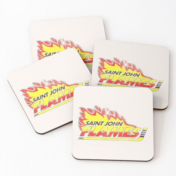 Item preview, Saint John Flames Retro Defunct Ice Hockey designed and sold by ourkid.