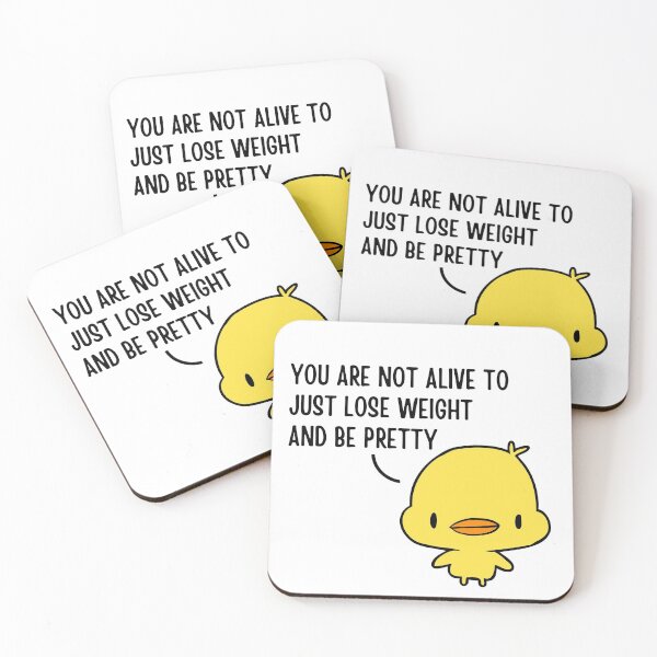 Item preview, You are not alive to just lose weight and be pretty.  designed and sold by ThoughtJumble.
