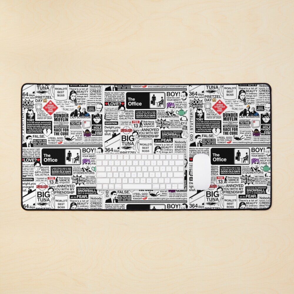The Office Quotes Mouse Pad
