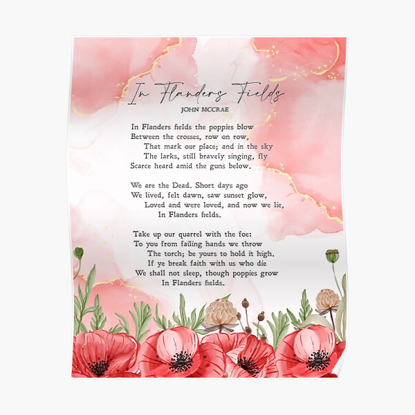 InFlandersFields #poem #VeteransDay2013 #poetry #WWI #poppies #Remember  #memorial #veterans #ThankAV…