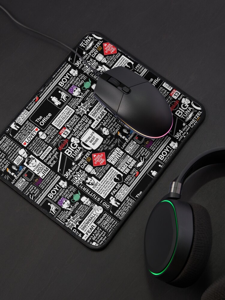 Alternate view of Wise Words From The Office - The Office Quotes Mouse Pad