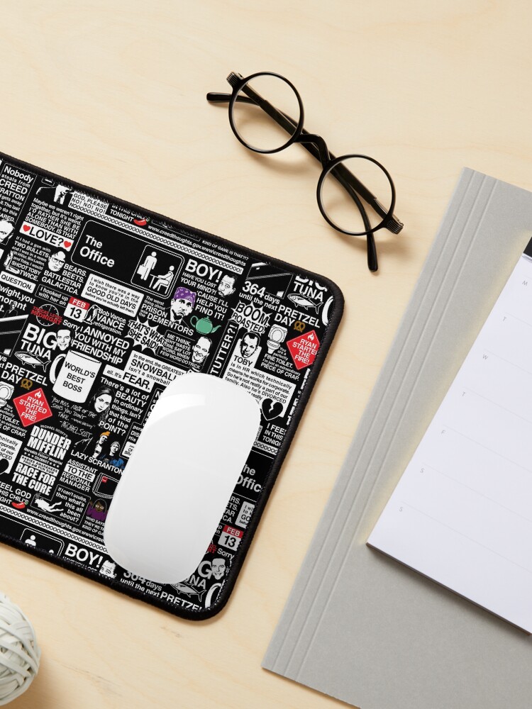 Alternate view of Wise Words From The Office - The Office Quotes Mouse Pad