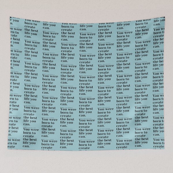 Item preview, You were born to create the best life you can. Master your thoughts   designed and sold by LEAH-CASHOP.