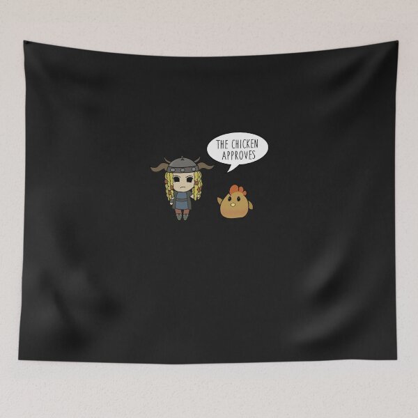Item preview, quot;The Chicken Approves,quot; HTTYD Race to the Edge Sticker designed and sold by CherylMontierth.