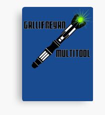 Dr Who - Gallifreyan MultiTool Canvas Print