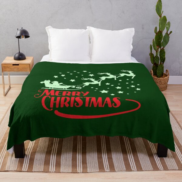 Item preview, Merry Christmas Santa Sleigh designed and sold by sandpiperstudio.
