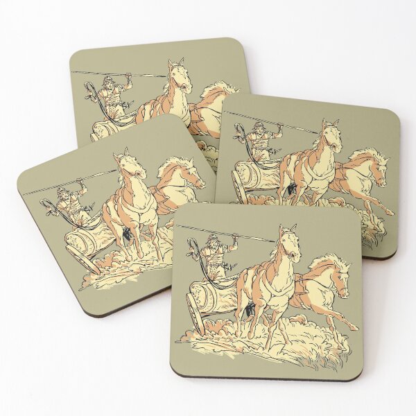 Item preview, Roman warrior in chariot horse designed and sold by Klotho-Fashion.