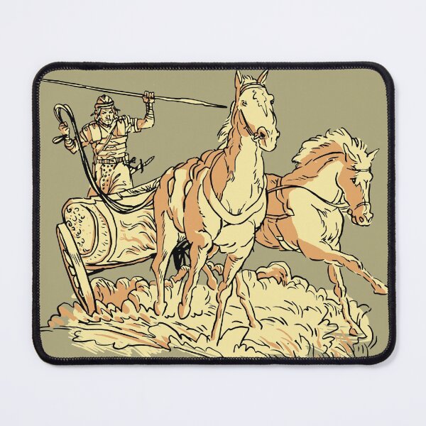Item preview, Roman warrior in chariot horse designed and sold by Klotho-Fashion.