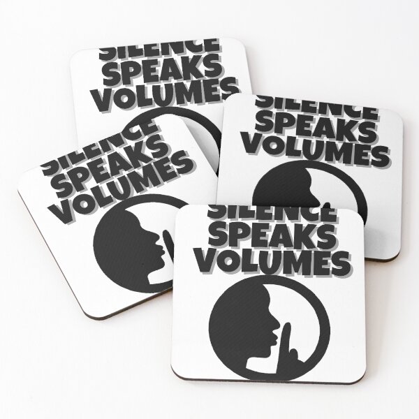 Item preview, SILENCE SPEAKS VOLUMES designed and sold by FOREIGN-i88.