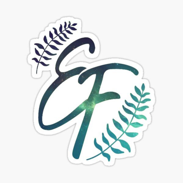 Item preview, Enchanted Fern Initials designed and sold by EnchantedFern.