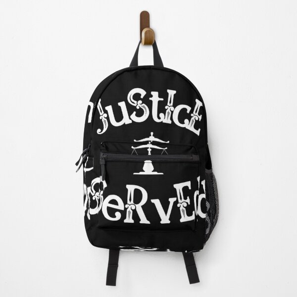 Item preview, Justice Served -White Text designed and sold by Trendi61.