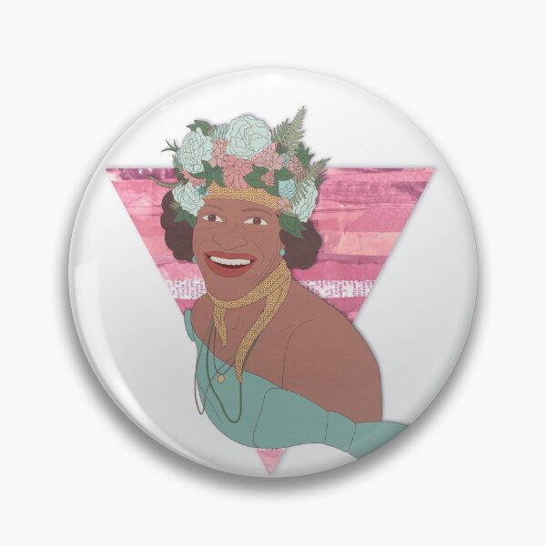 Item preview, Marsha P. Johnson designed and sold by Honeybee-Knees.