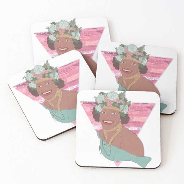 Item preview, Marsha P. Johnson designed and sold by Honeybee-Knees.