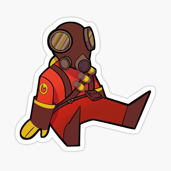 Aperçu de l'œuvre Pyro assis créée et vendue par FesteringStew.
