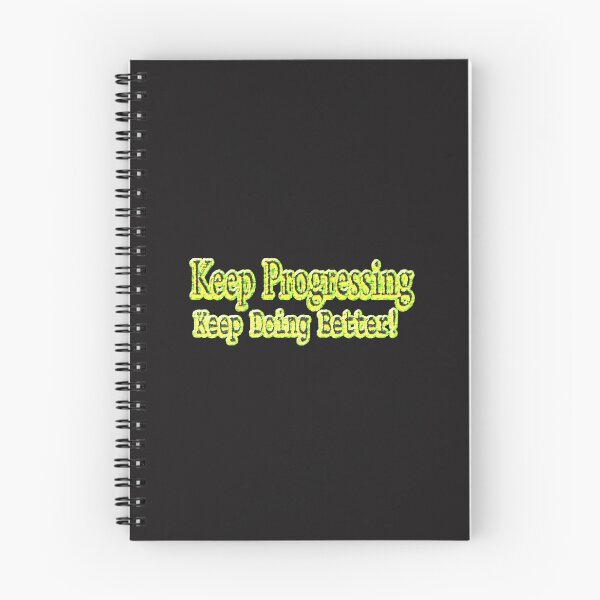 Item preview,  "Keep Progressing, Keep Doing Better!" Buy Now designed and sold by Health And Fitness Posts e-Store.