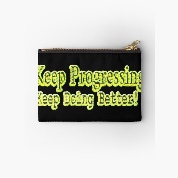 Item preview,  "Keep Progressing, Keep Doing Better!" Buy Now designed and sold by Health And Fitness Posts e-Store.